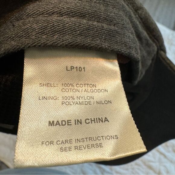 Adams Fashion Headwear Dark Gray NOPE Print Hat Adjustable Baseball Cap - Picture 5 of 6